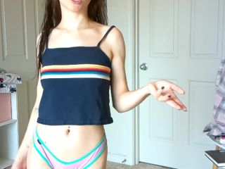 Femdom_HD- G0ddessMayHere – Cust0m Clip – Panty Try 0n