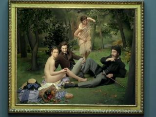 Nudeceleb- Camille Demoures – A Musee vous a musee moi Le Dejeuner sur l_herbe – Libertinage (2019) HD 1080p