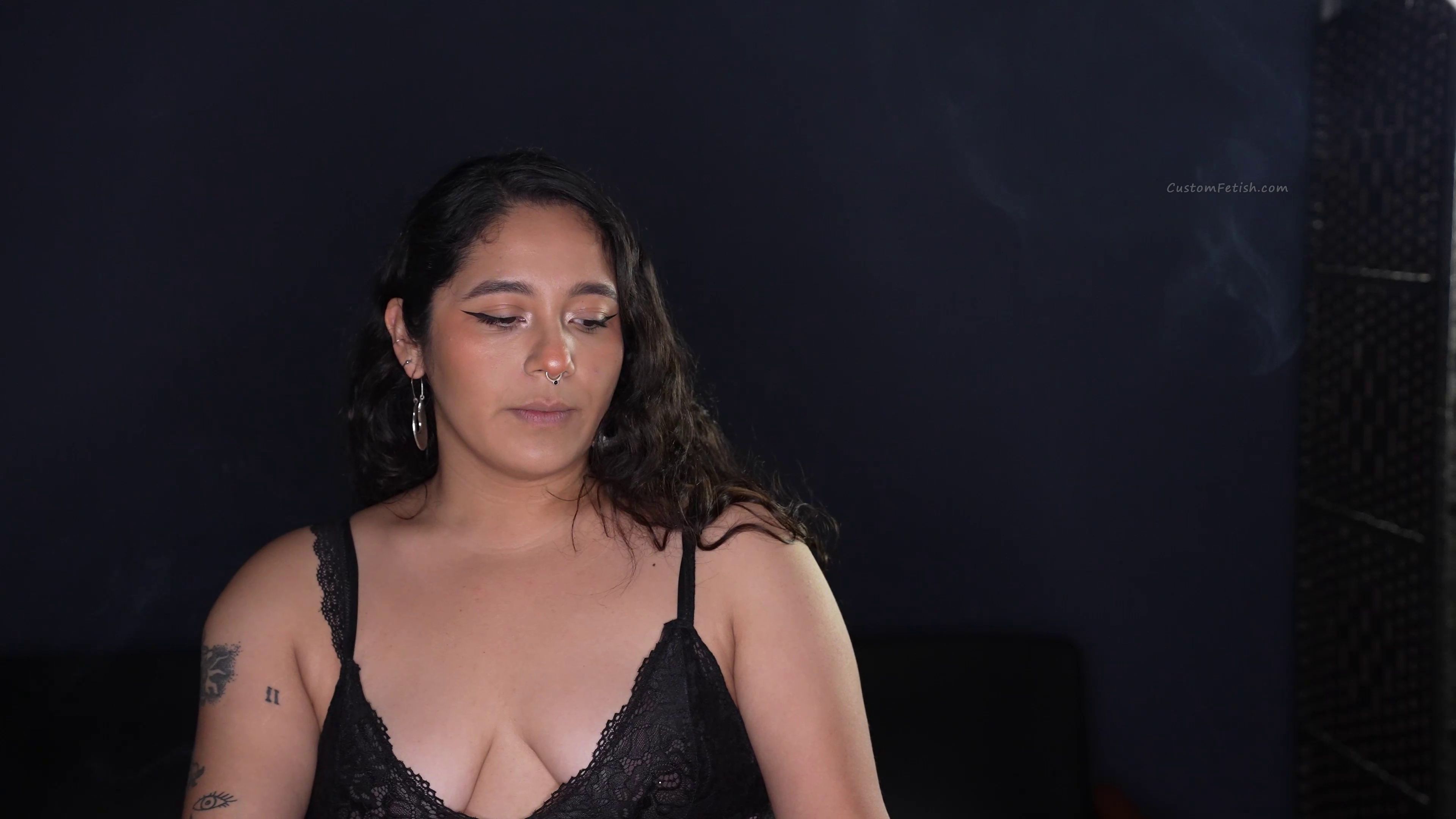 Velouria Smokes Virginia Slims Custom Fetish Shoots