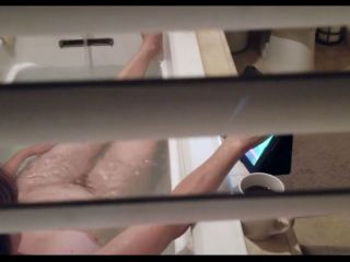 Spying on Debbie Juggs Taking Bath