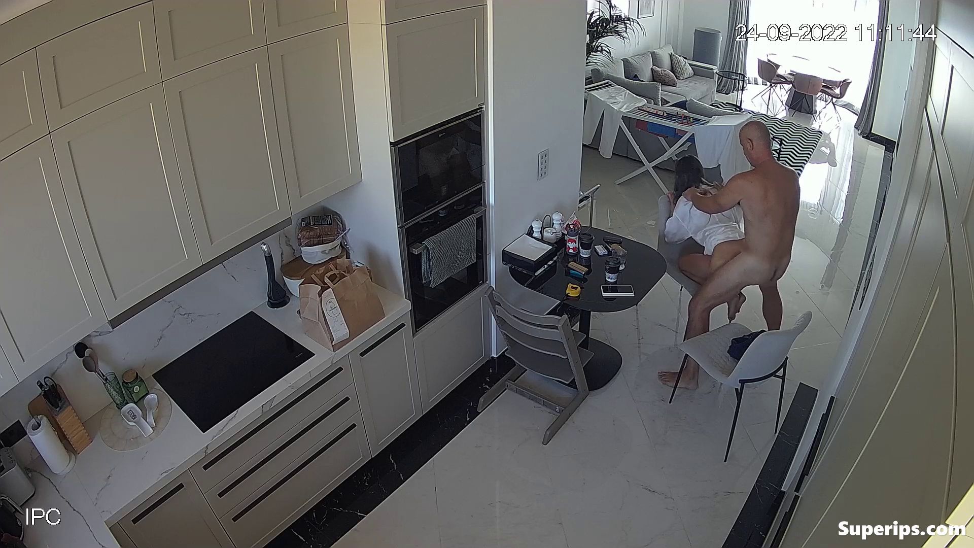 IPCAM – European woman is penetrated in the chair