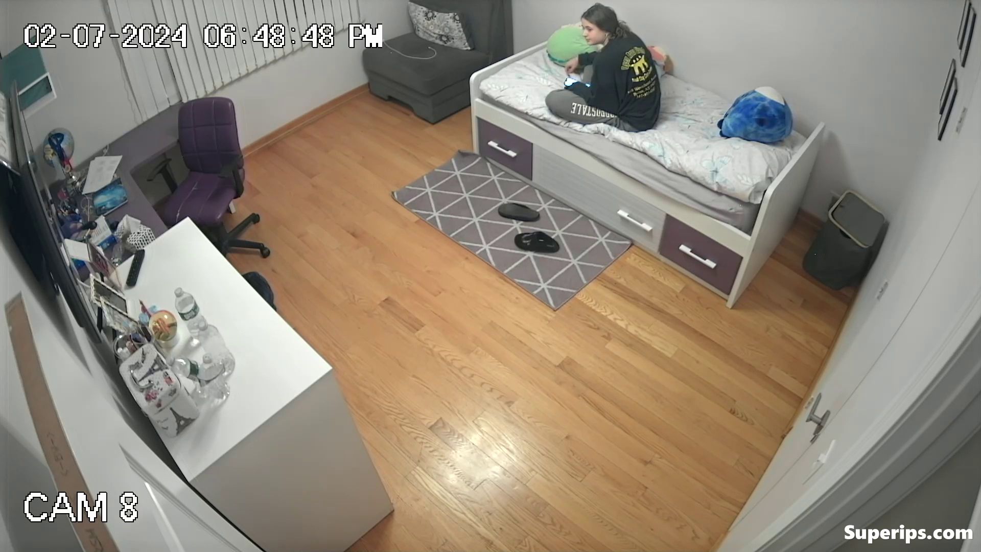 IPCAM – Cute college girl has sex on video call