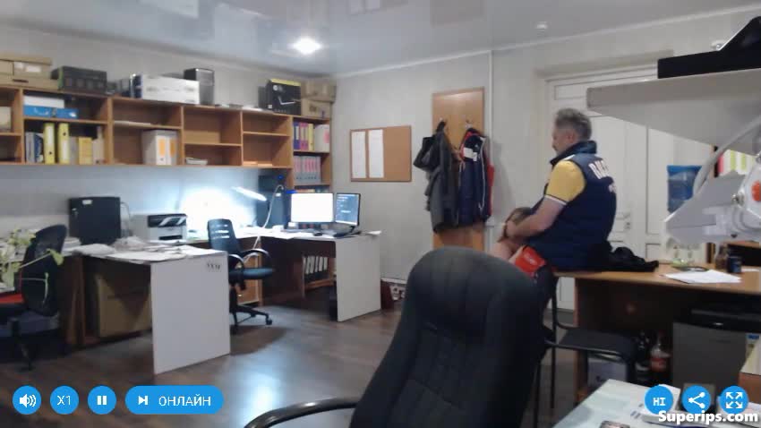 IPCAM – Russian boss fucks with his teen secretary