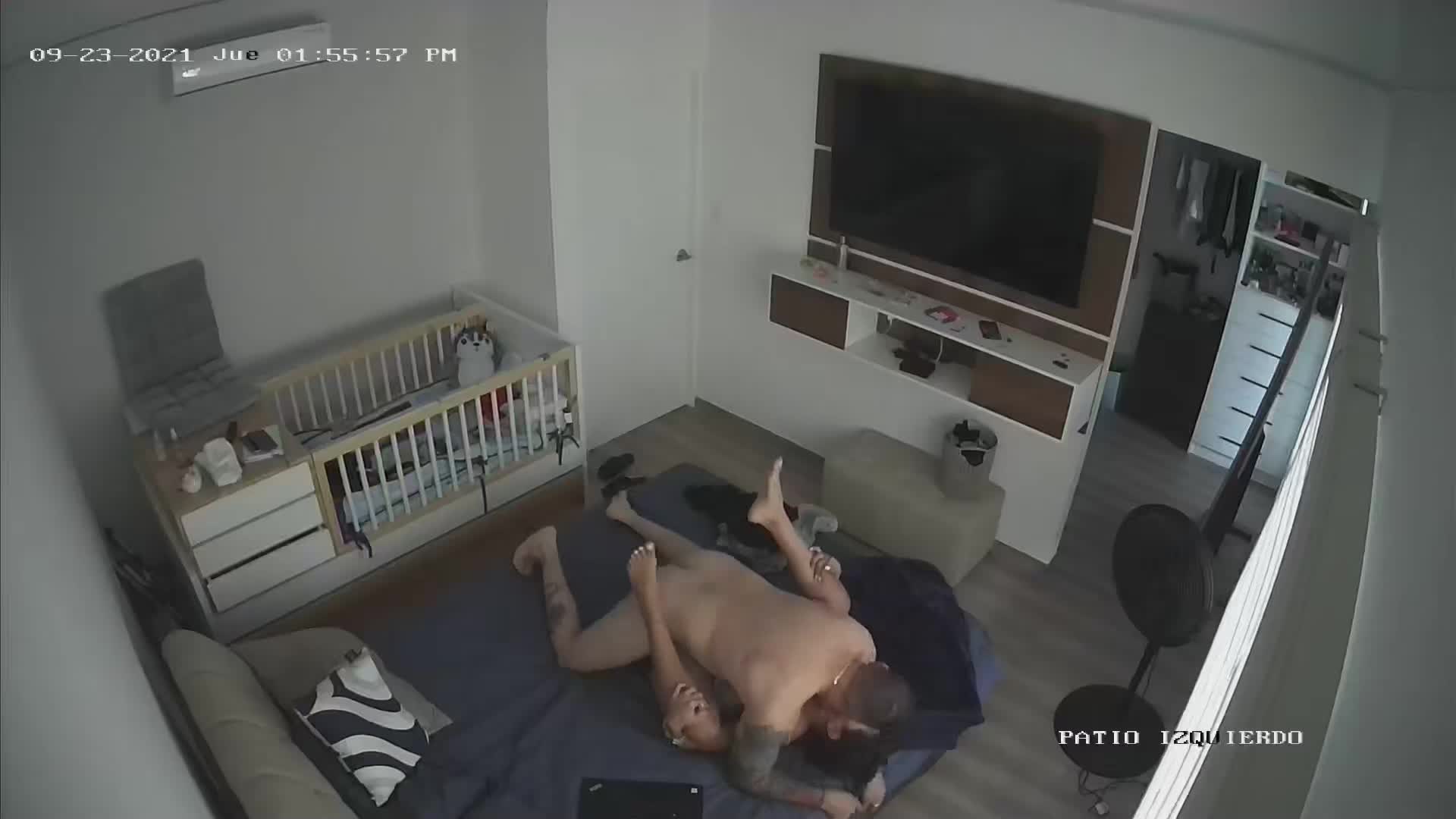 IPCAM – Latin couple has sex in different positions