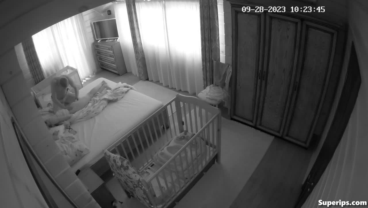 IPCAM – German mom gets fucked in her sleep