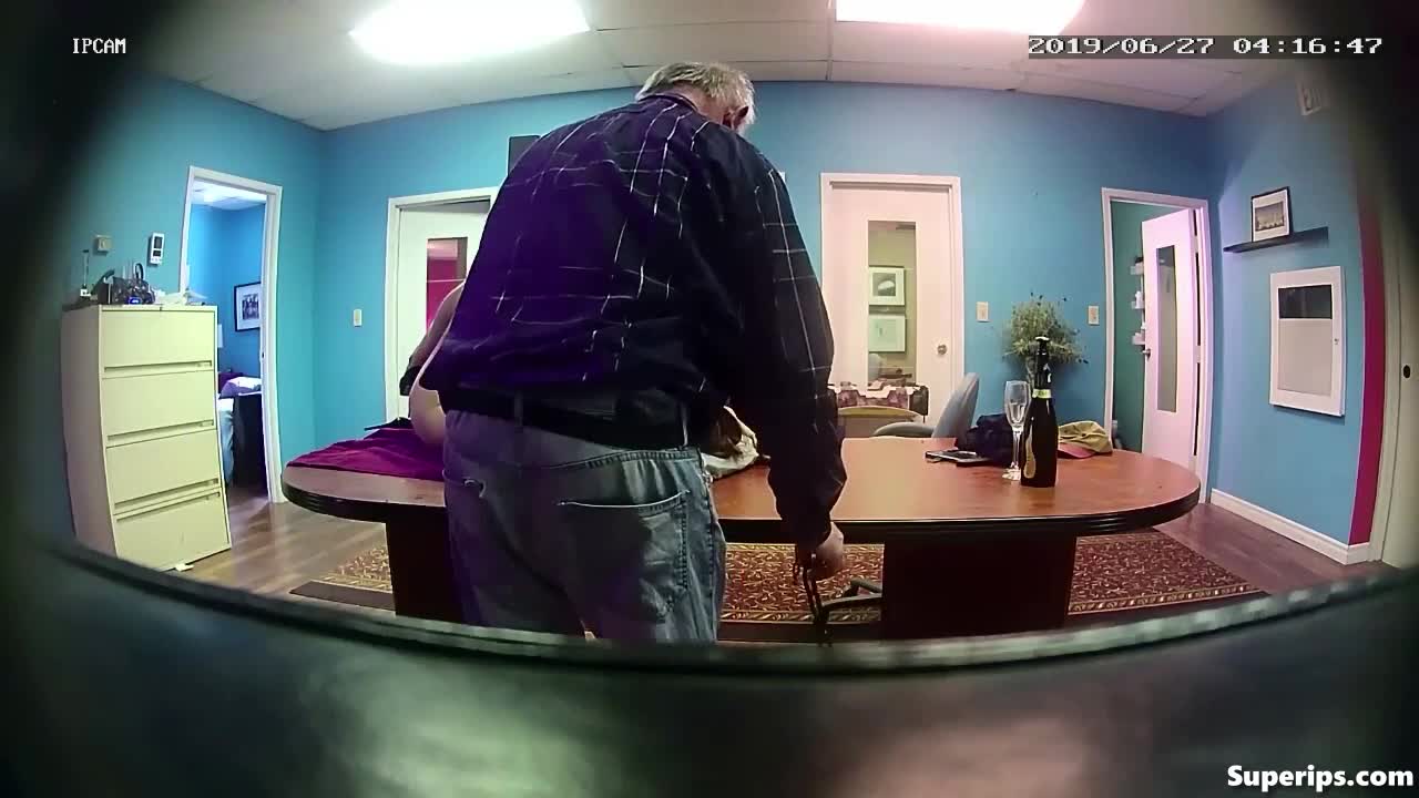 IPCAM – Old American man fucks a young girl