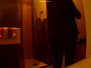 Asian Friend In My Bathroom