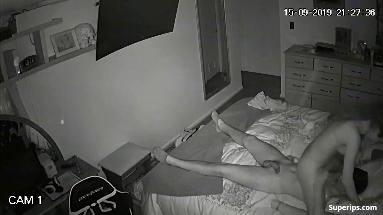 IPCAM – Young Latin couple has sex in her parents’ room