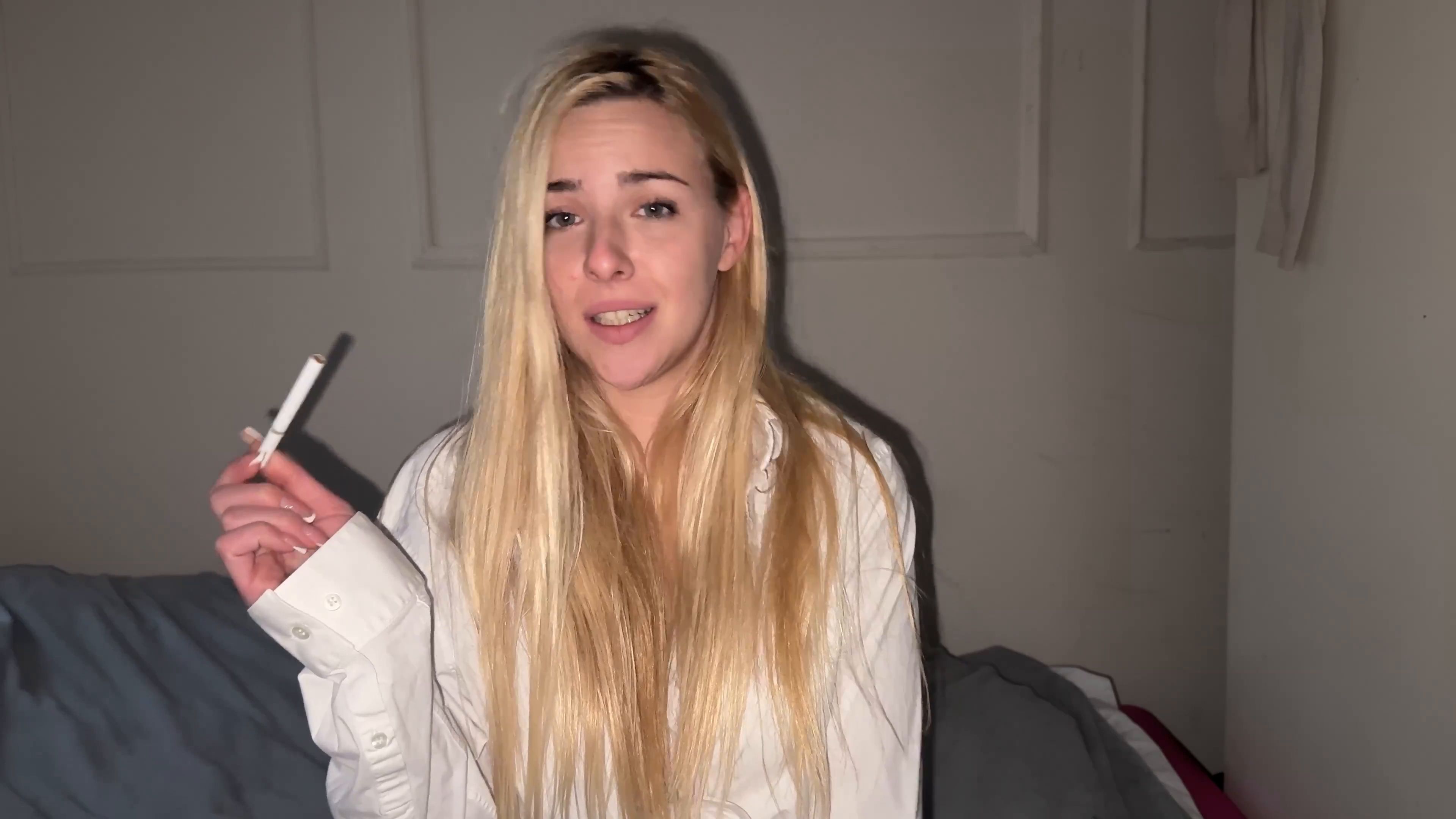 Smoking ASMR Nastya