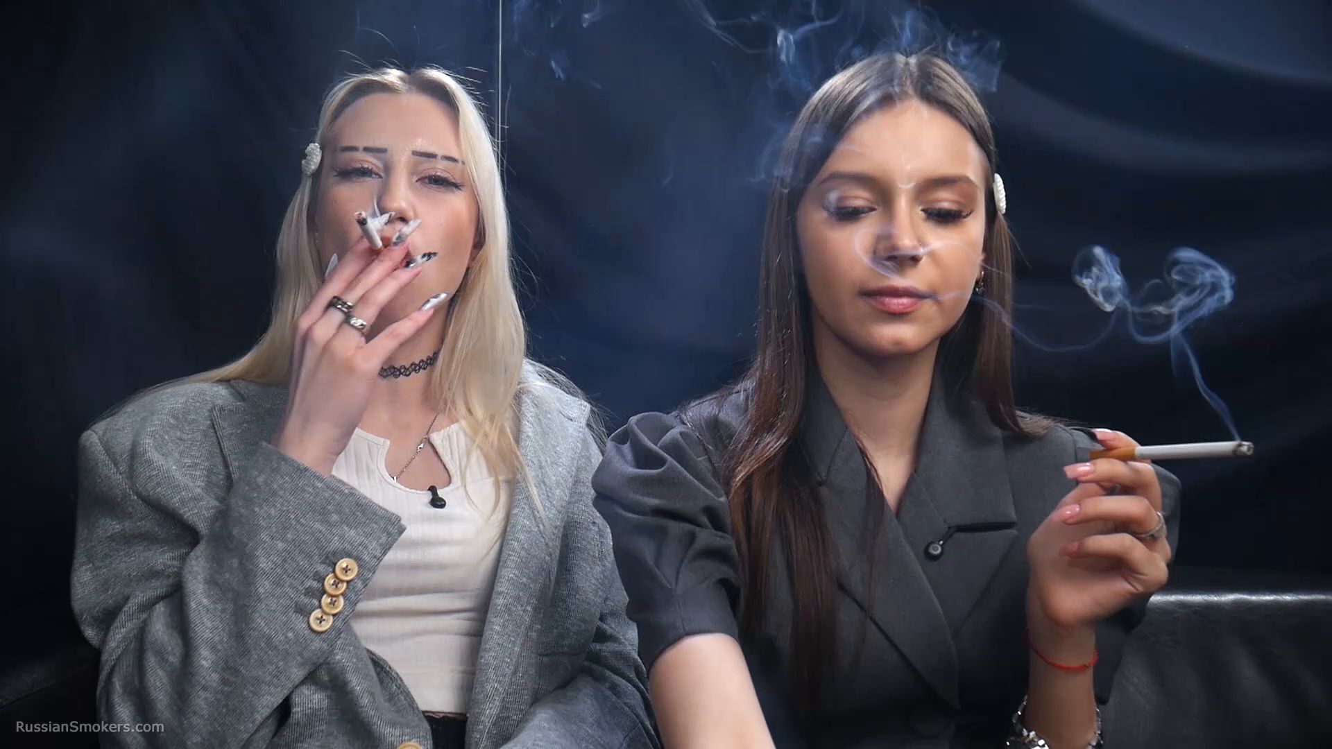 Chain Smoking Domination POV RussianSmokers