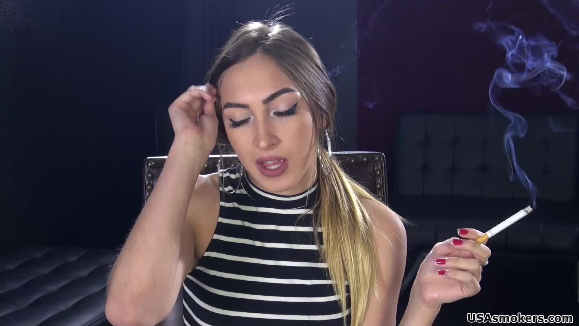 Fetish porn smoking