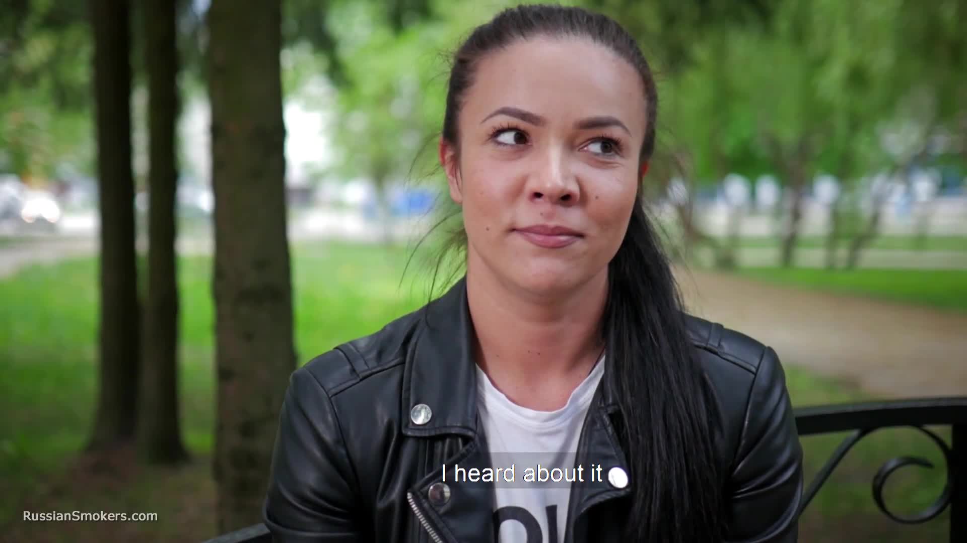 Fitness instructor Tanya 120s smoking interview