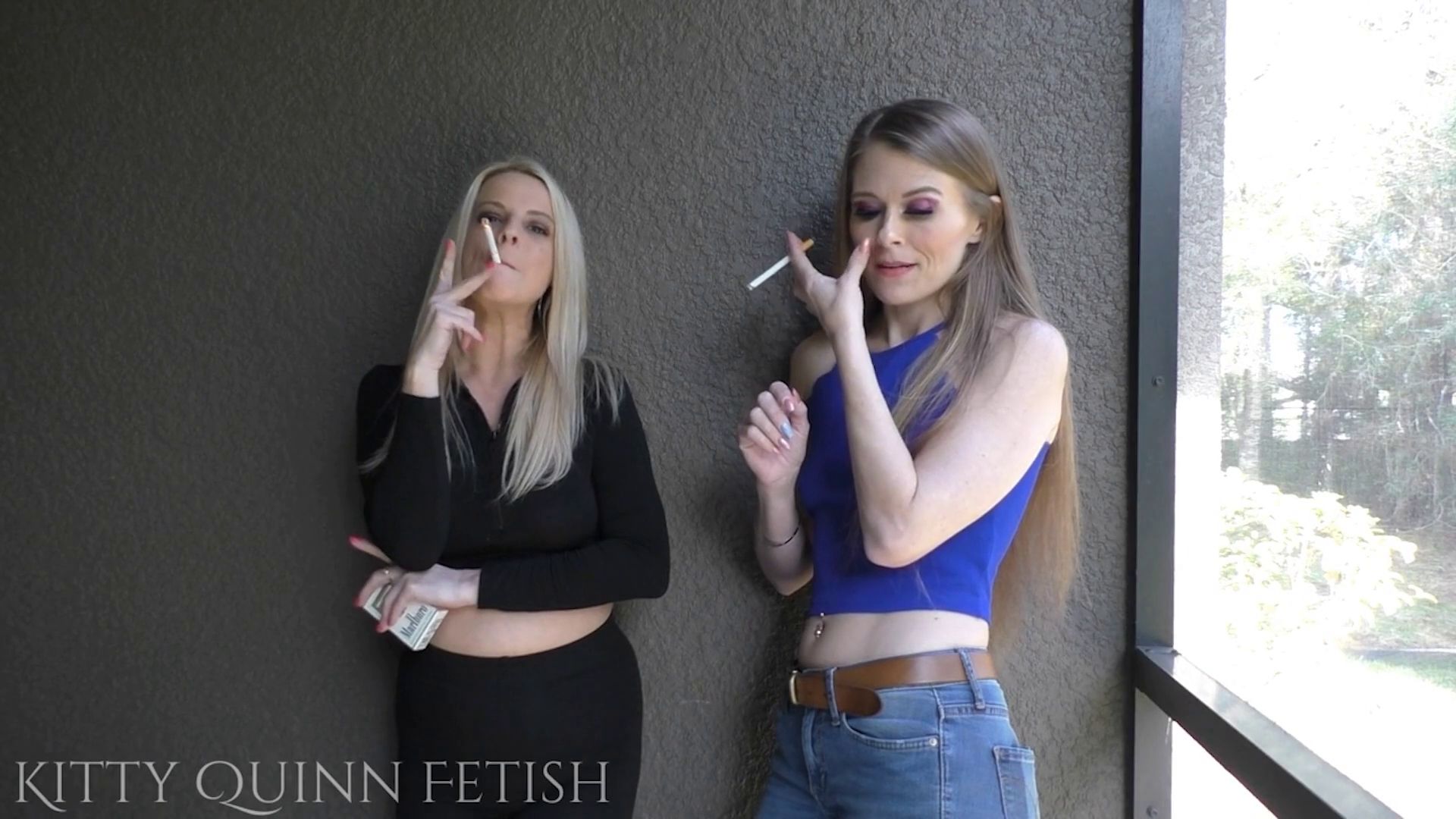 Smoke Break With Kitty And Roxie Kitty Quinn Fetish