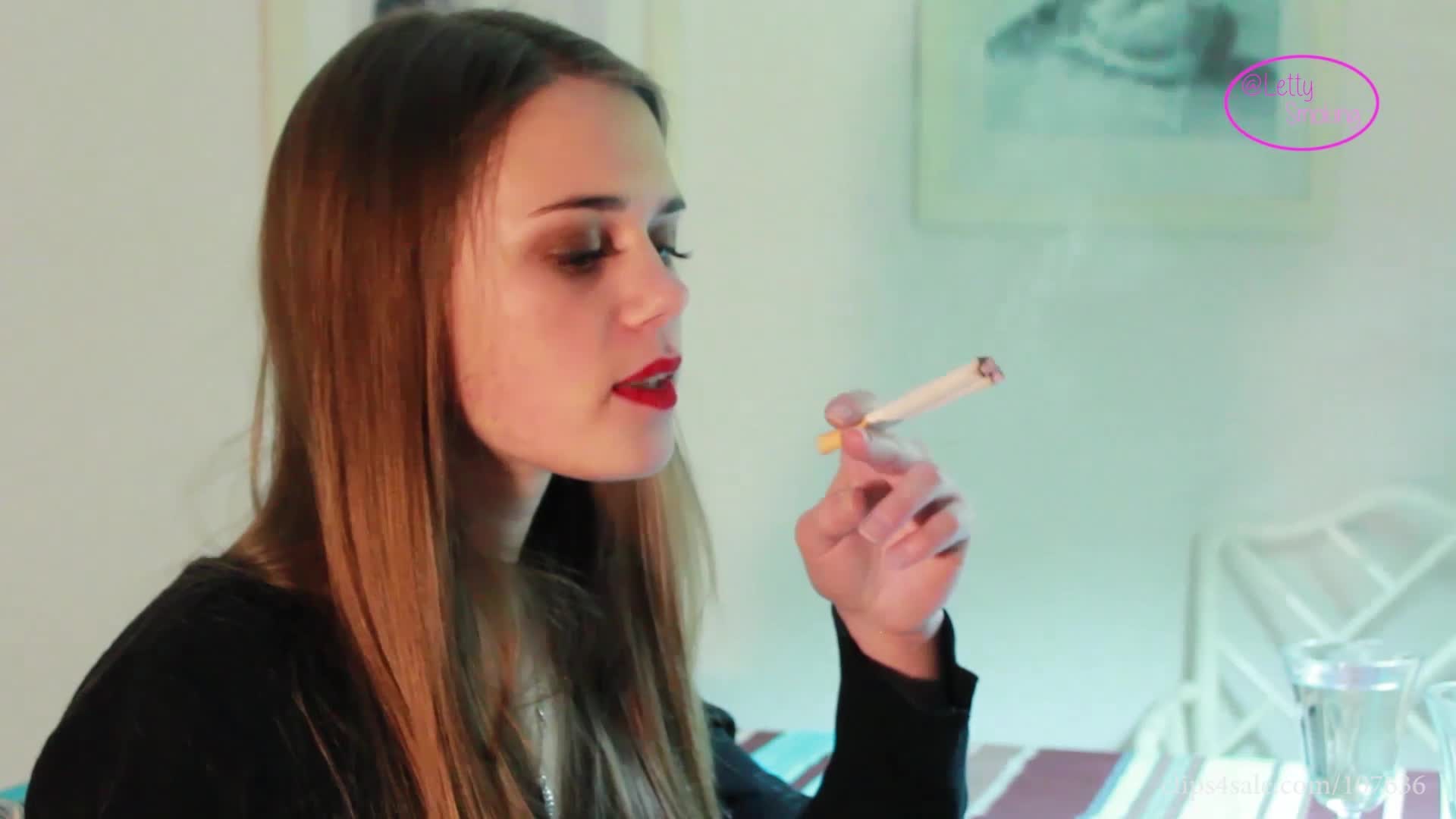 Letty Smoking an entire pack