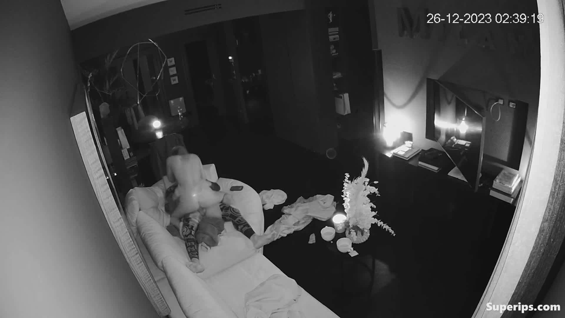 IPCAM – Rich European man fucks his blonde wife