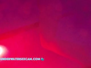 Underwatersexcam.com- Finally she found best position for clit massage