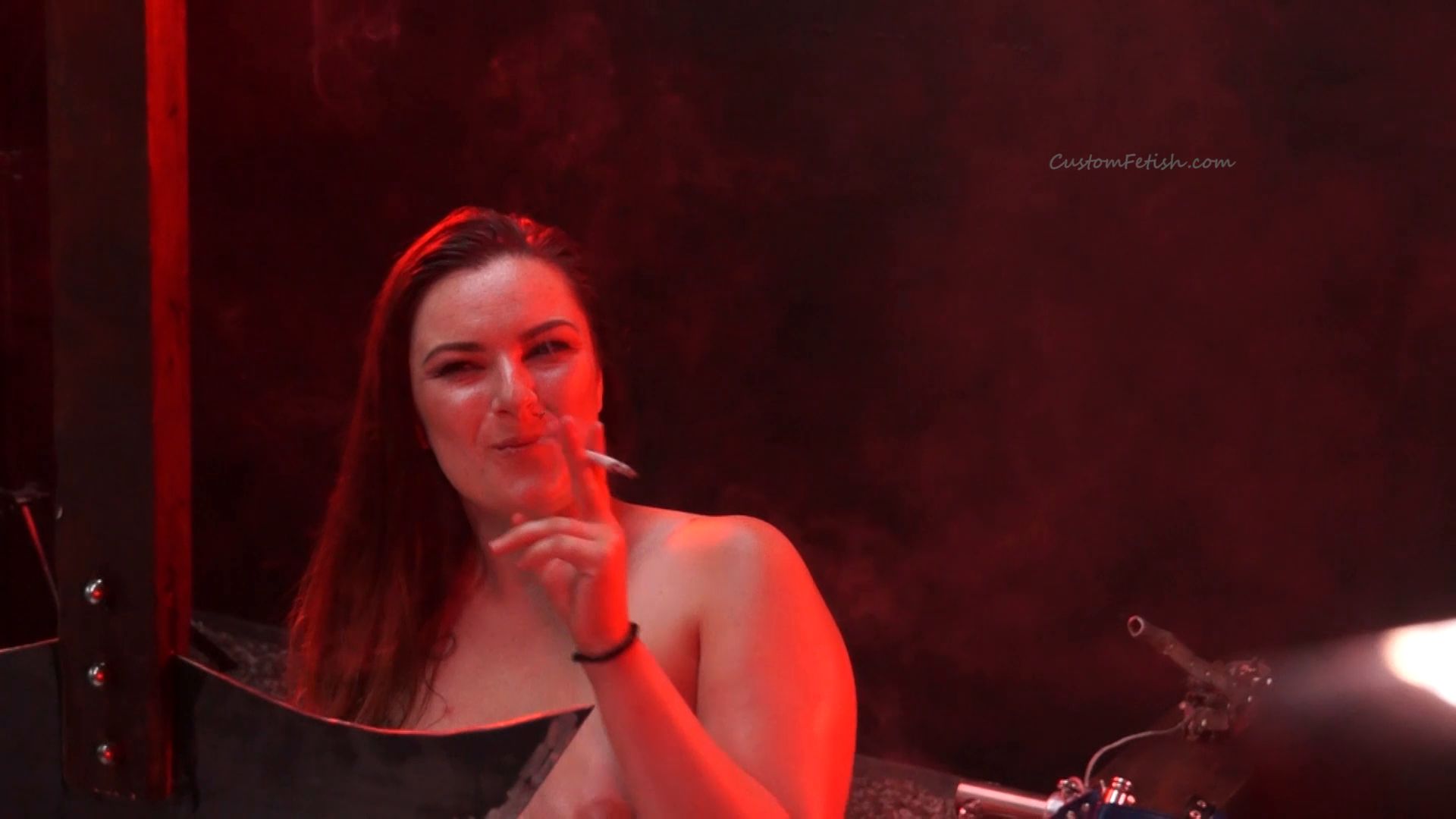 Valencia Smokes a Camel Crush After Custom Fetish Shoots