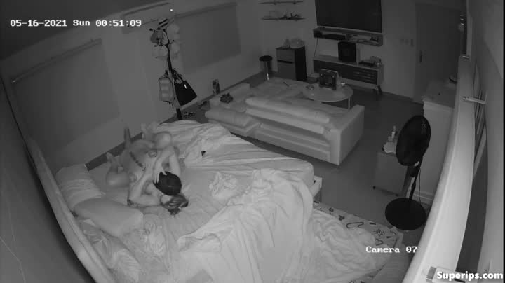 IPCAM – Portuguese couple fucks in their bedroom