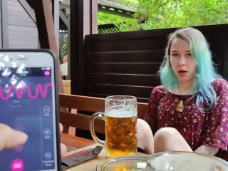 Only_Fans- MySchoolLife  Remote Orgasm Control Of My Stepsister In Bar