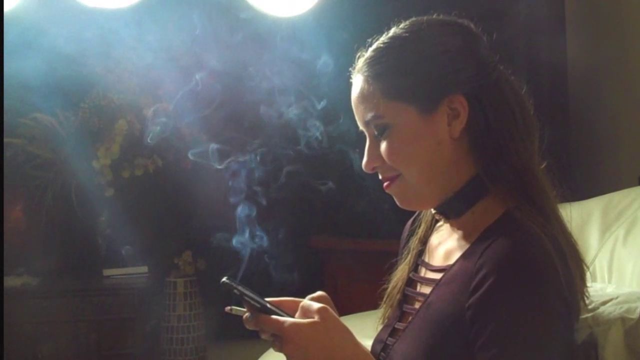 Refined Nicole Smokes 5 Cigarettes San Francisco Girls