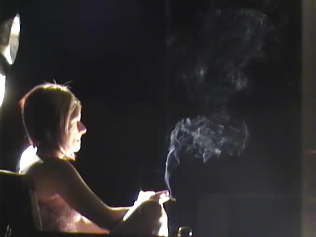 Smoke Break 27 Abigail Smokes