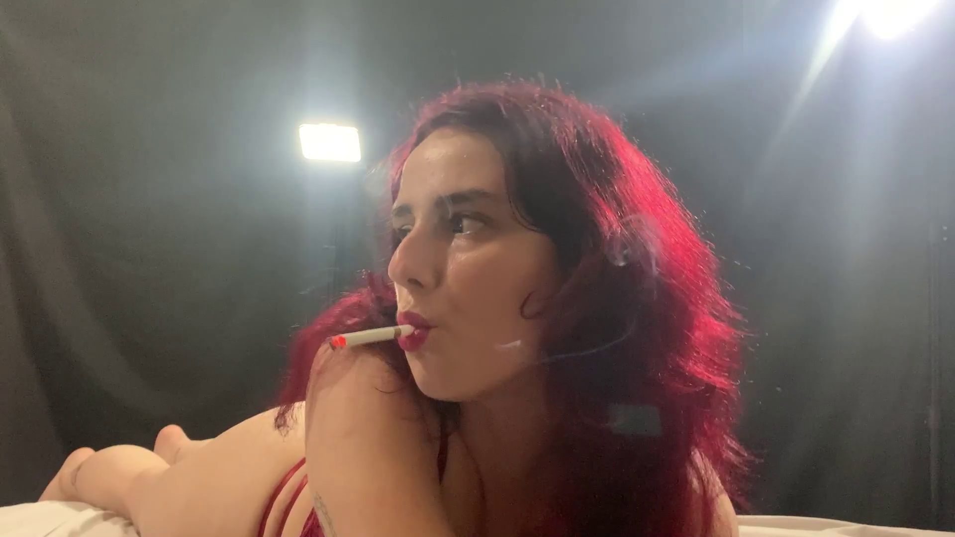 Alien Girl Lingerie Chainsmoking