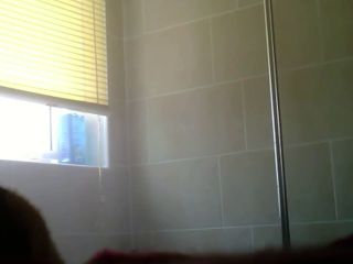Skinny Roommate Spied Before Shower