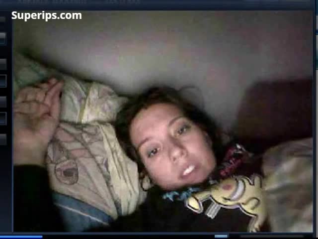 RAT webcam – Messy girl masturbates
