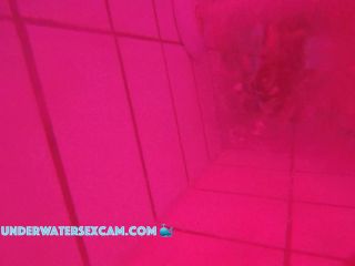 Underwatersexcam.com- Young couple spends time with jet stream